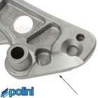 Supporti pedane destro + sinistro POLINI STEEL